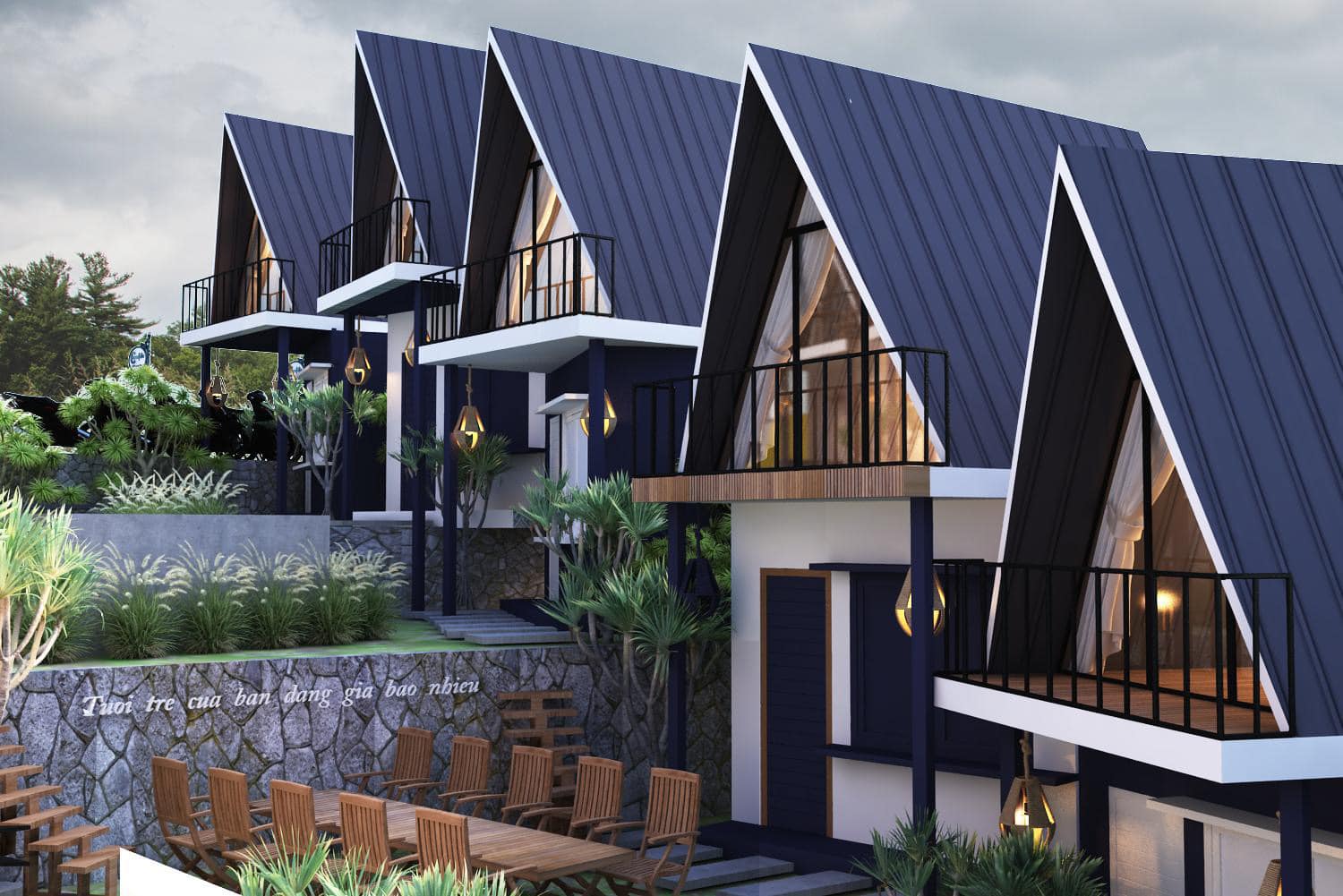 CuDen homestay nằm trong top homestay đẹp tại Tam Đảo